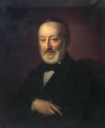 Gottlob Friedrich Eckhardt, 1800 - 1876; Ölbild, m.frdl. Erlaubn. d. Familienarchivs Robert Desbalmes