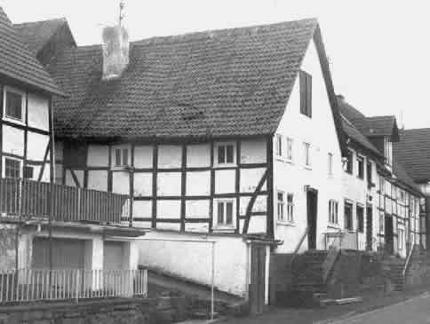 Geburtshaus von Auguste Schmidt  in Mengeringhausen