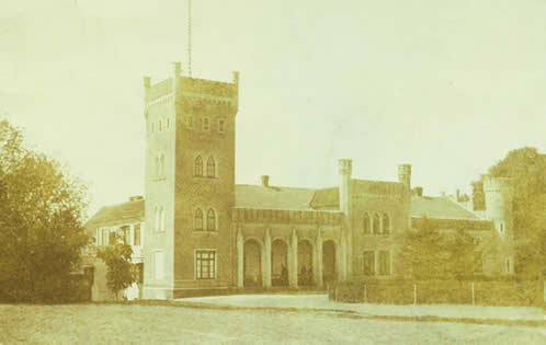 Schloss Langendorf, Ostpreußen, 1907