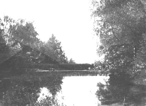 See im Park von Langendorf, Ostpreußen
